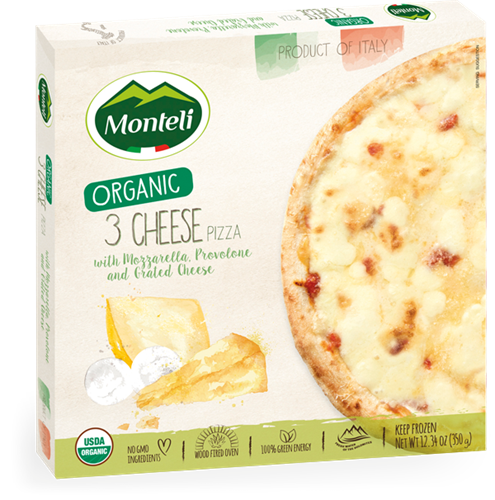 ORGANIC 3 CHEESE PIZZA 